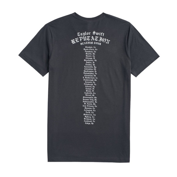 NEW Taylor Swift Reputation Tee - Picture 2 of 7